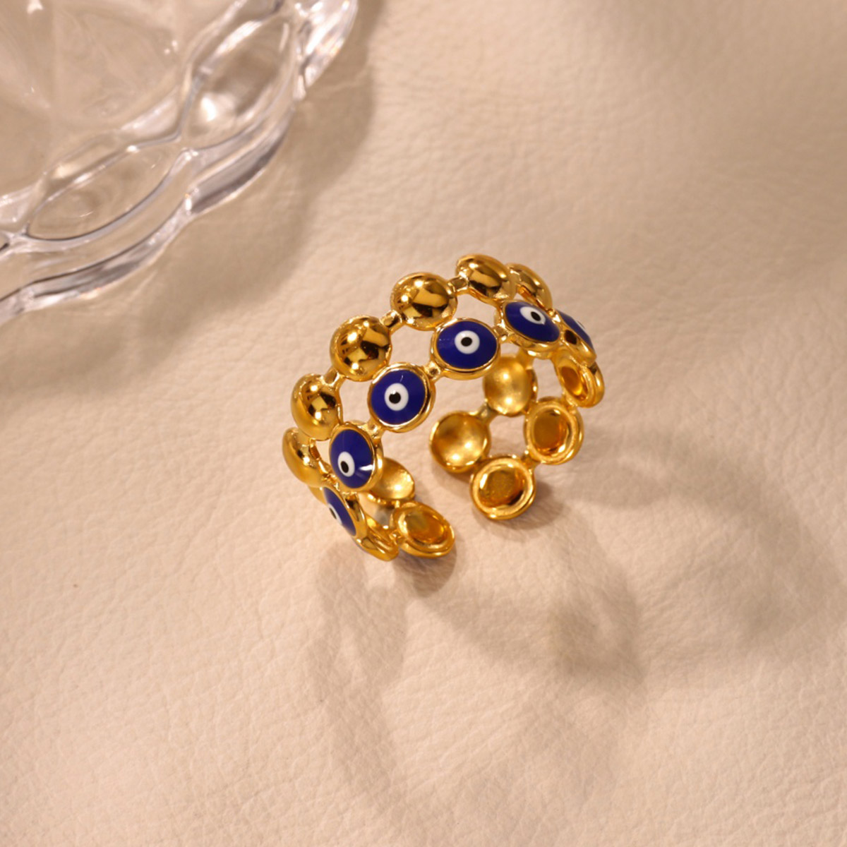Men Accessories Evil Eye - Anillos Vintage turcos de mal de