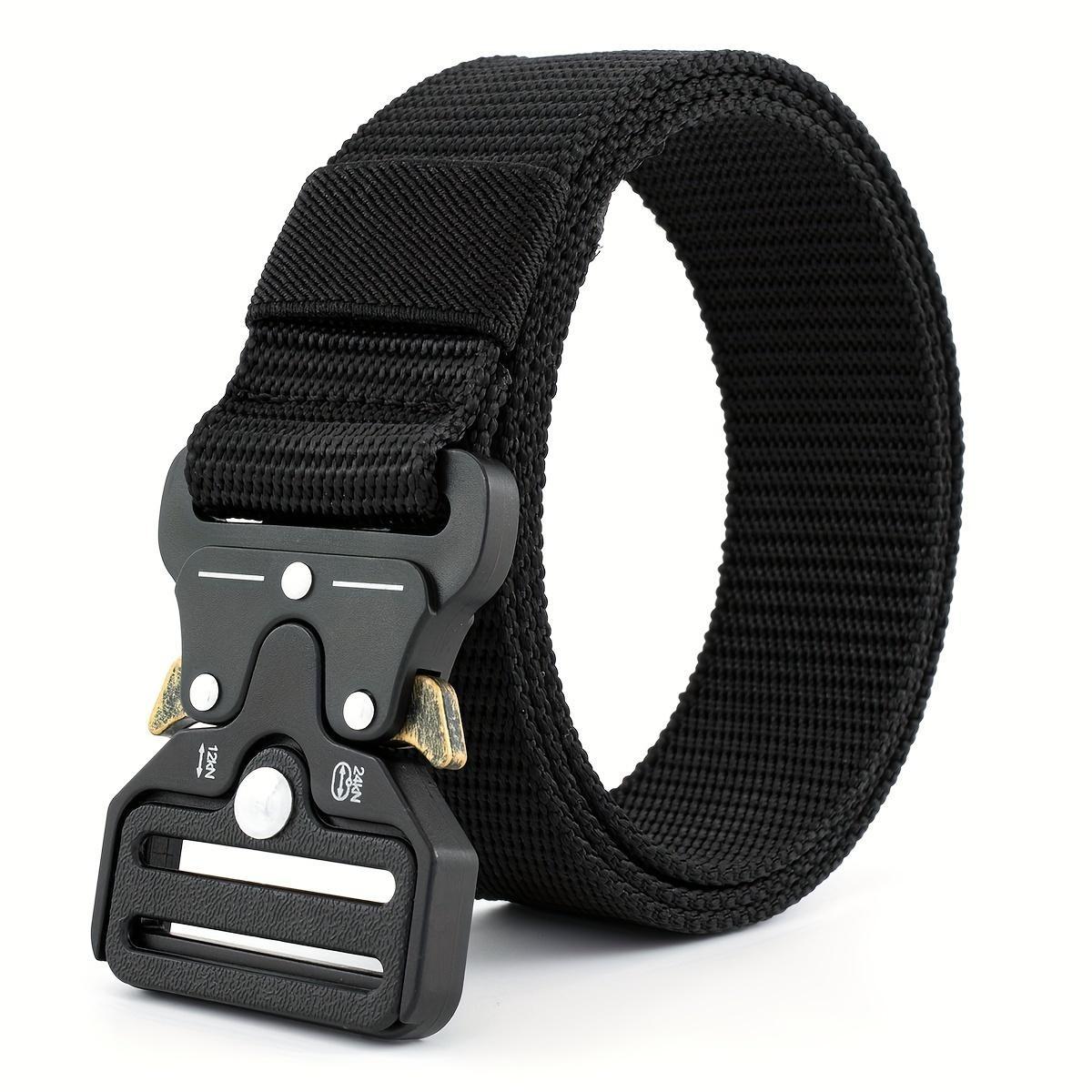 Men'S Accessories Essentials - Cinturón Táctico de Nailon de 120
