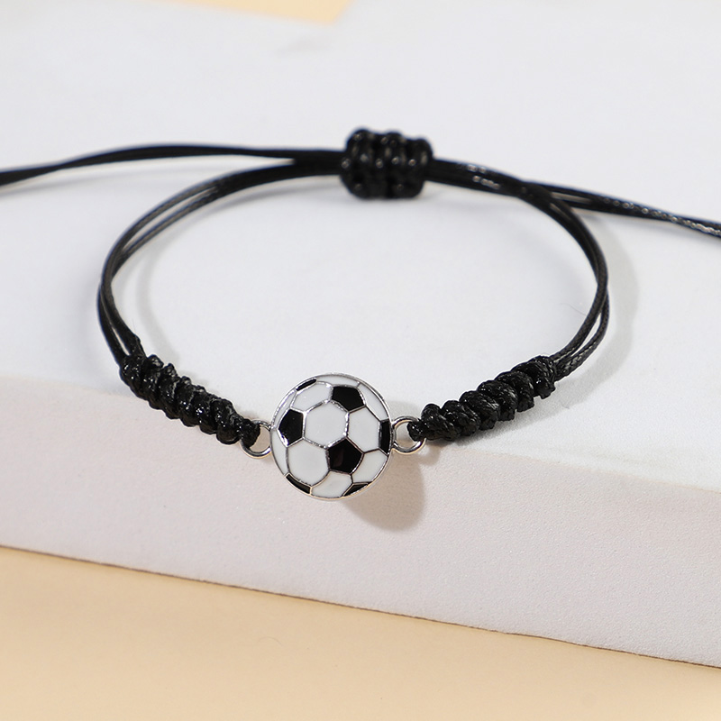Men Accessories For Wrist - Pulsera de fútbol tejida a mano,
