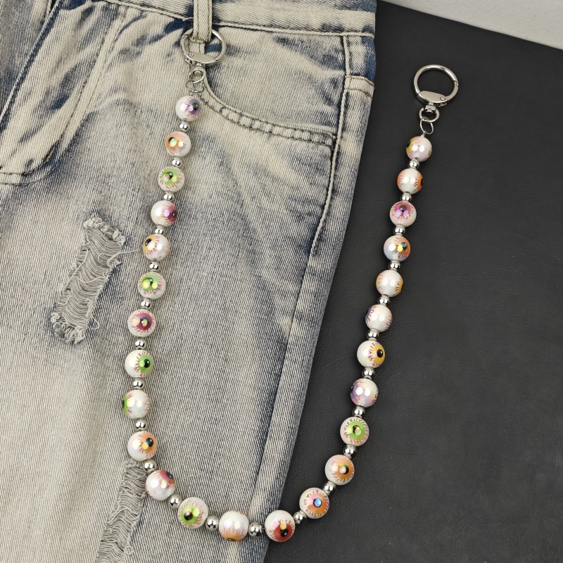 Men Accessories Evil Eye - Regalo de Halloween de 2025, cadena