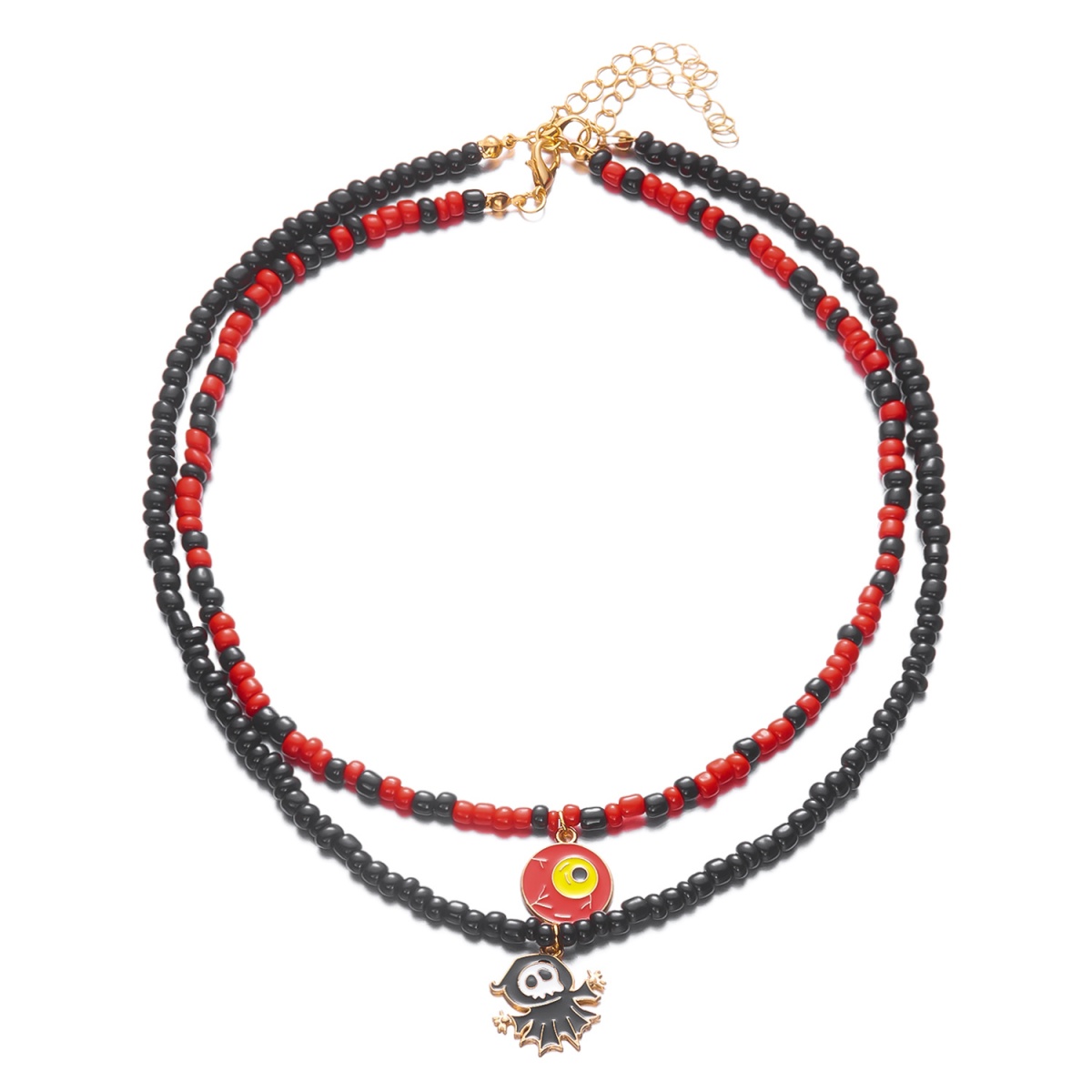 Men Accessories Evil Eye - Collar con colgante de mal de