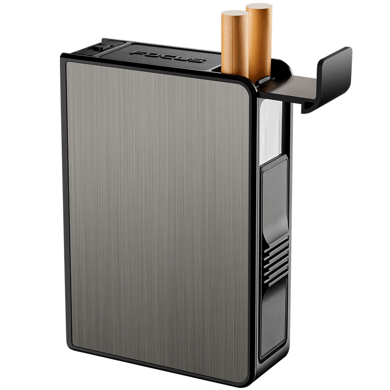 Men Accessories Gift Box - Caja de cigarrillos automática portátil, impermeable,