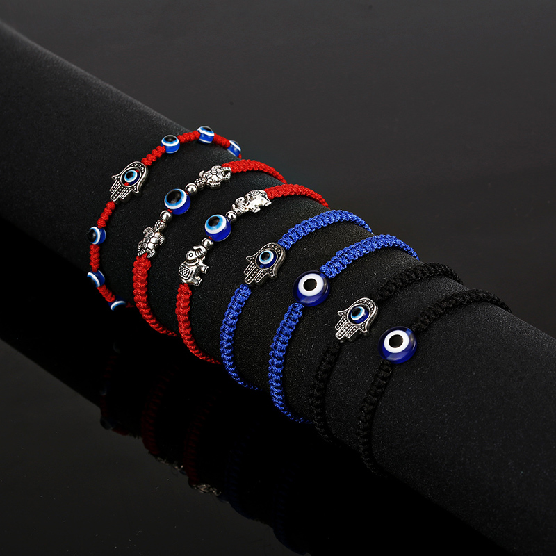 Men Accessories Evil Eye - Noter Pulsera ajustable para Hombre, pulsera
