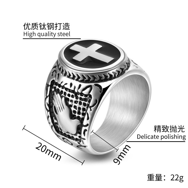 Anillos de Acero Inoxidable co - Men'S Accessories Hand Bands reseña y precio