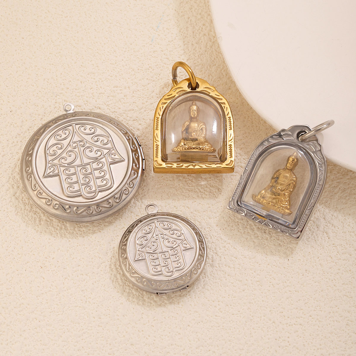 1/2 piezas de dijes para marco - Men Accessories Locket reseña y precio