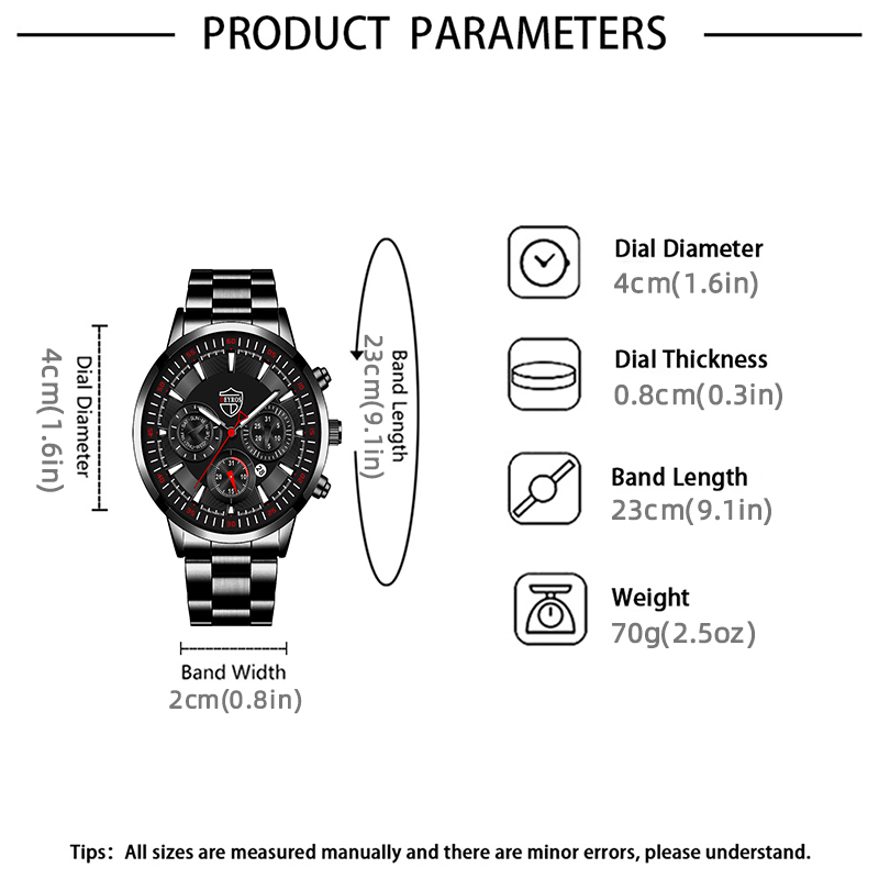 Conjunto de relojes de moda pa - Men Accessories For Wrist reseña y precio