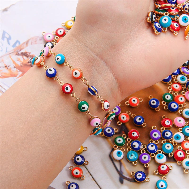 100 Piezas de Dijes de Ojo Tur - Men Accessories Evil Eye reseña y precio