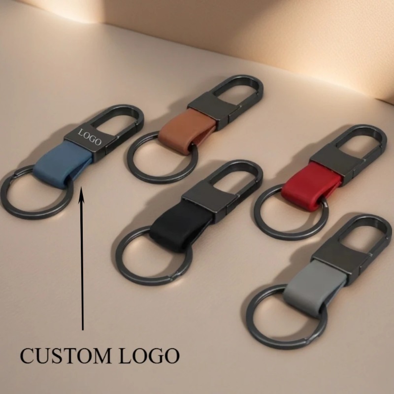 Llaveros de cuero de moda logo - Men Accessories Logo reseña y precio