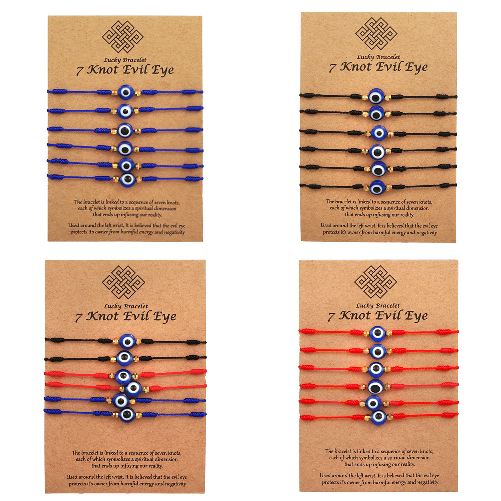 Juego de pulseras de mal de oj - Men Accessories Evil Eye reseña y precio