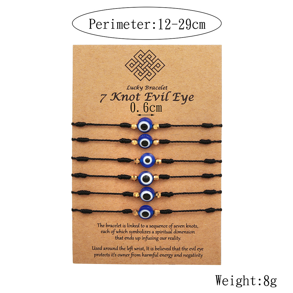 Juego de pulseras de mal de oj - Men Accessories Evil Eye reseña y precio