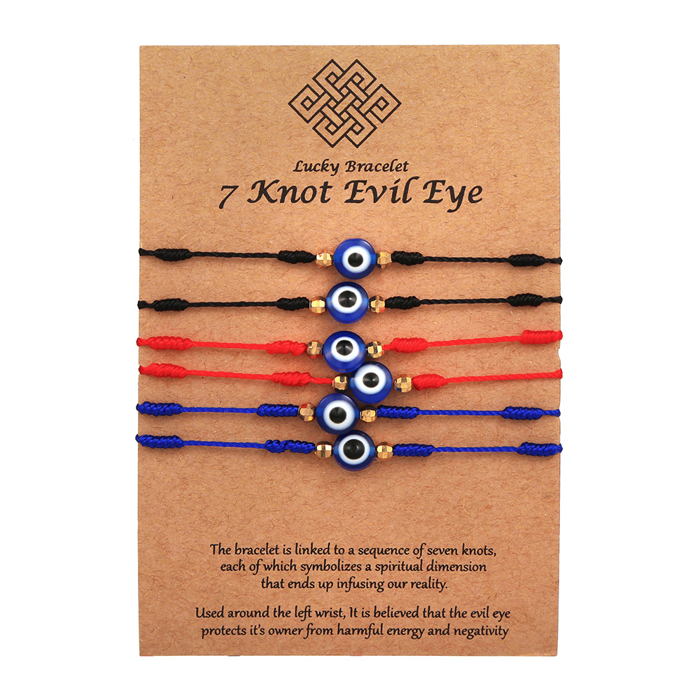 Juego de pulseras de mal de oj - Men Accessories Evil Eye reseña y precio