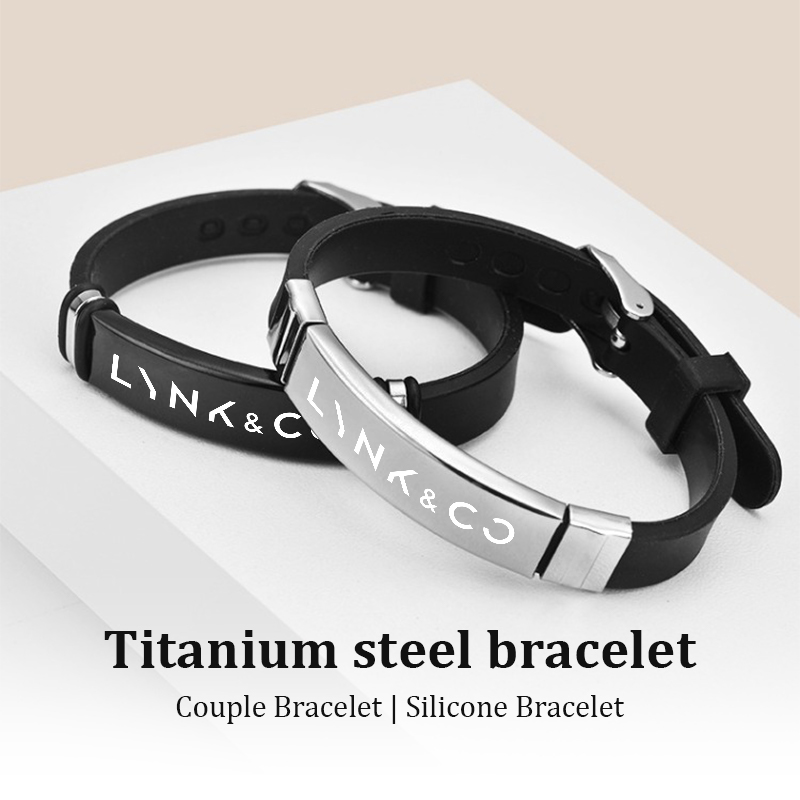 Pulsera de eslabones de acero  - Men Accessories Logo reseña y precio