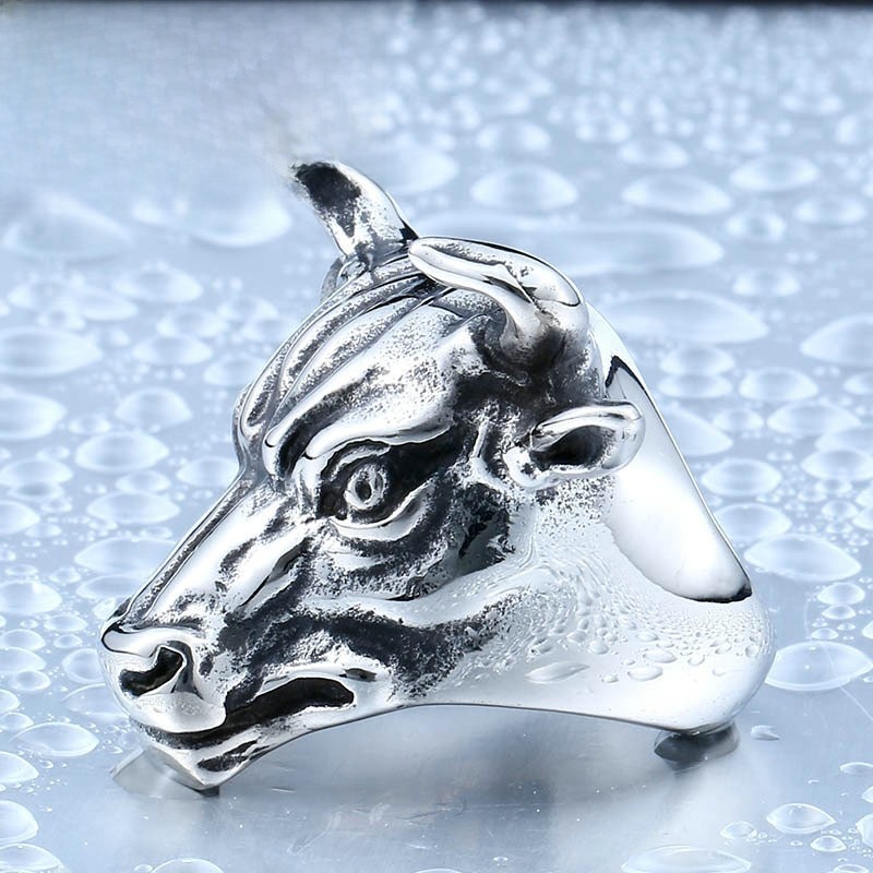 Anillo de Acero de Titanio Est - Men Accessories Online reseña y precio