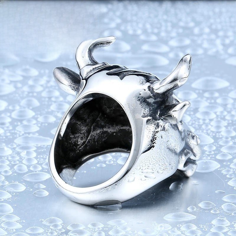 Anillo de Acero de Titanio Est - Men Accessories Online reseña y precio
