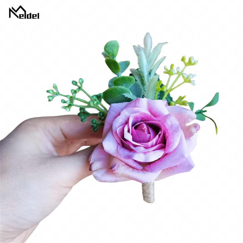 Ramillete de boda Boutonnieres - Men Accessories For Wrist reseña y precio