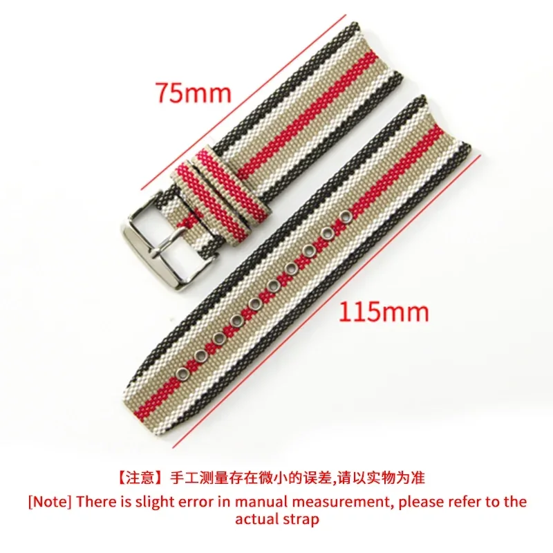 Correas de reloj de nailon tej - Men'S Accessories Burberry reseña y precio