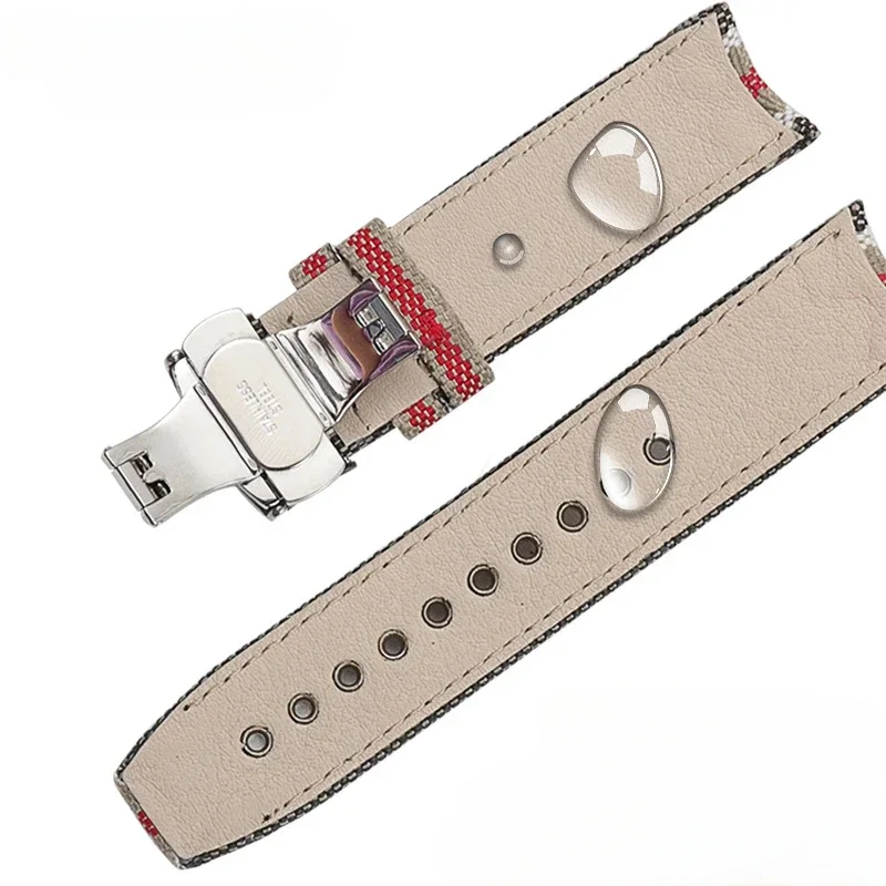 Correas de reloj de nailon tej - Men'S Accessories Burberry reseña y precio