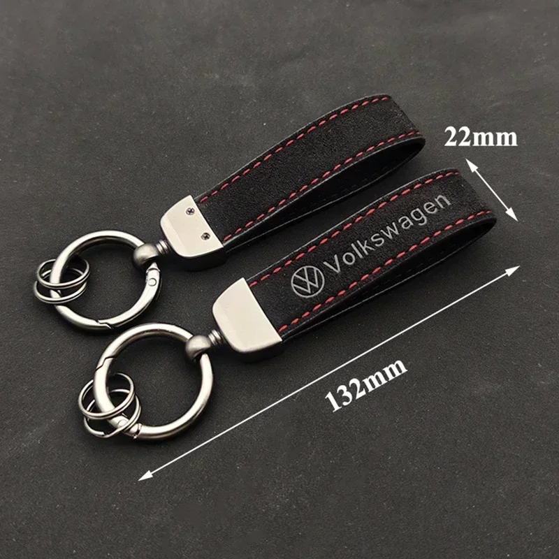 Llavero de Lujo de Cuero de An - Men Accessories Logo reseña y precio