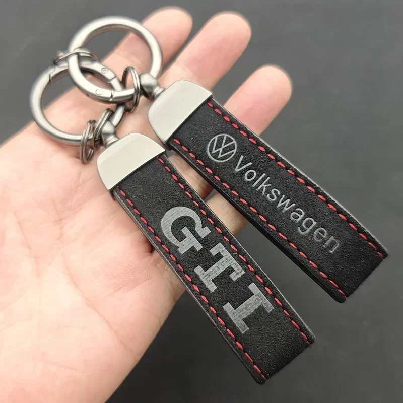 Llavero de Lujo de Cuero de An - Men Accessories Logo reseña y precio