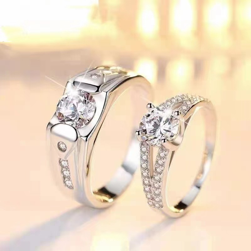 Anillos románticos de pareja c - Men'S Accessories Hand Bands reseña y precio