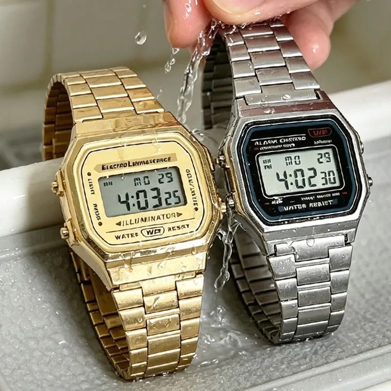 Relojes de Lujo F91W con Corre - Men Accessories For Wrist reseña y precio