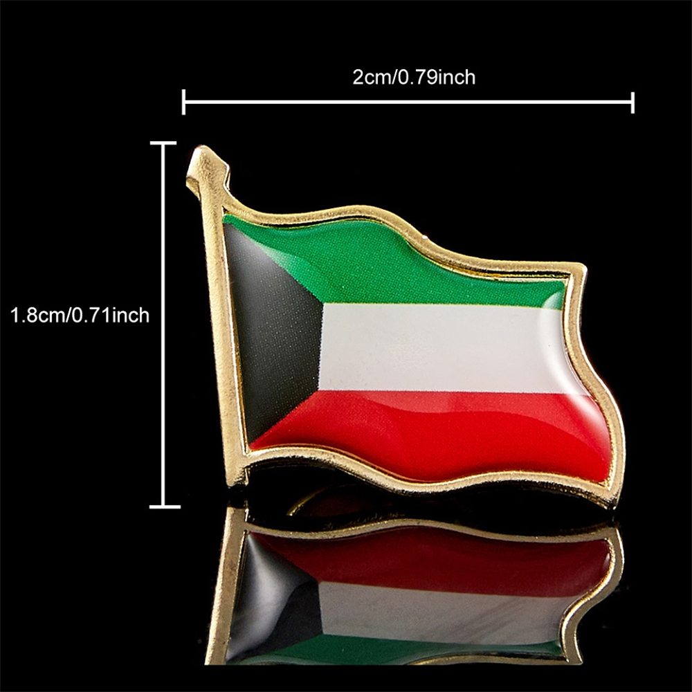 Pin de solapa de Bandera de Pa - Men Accessories Kuwait reseña y precio