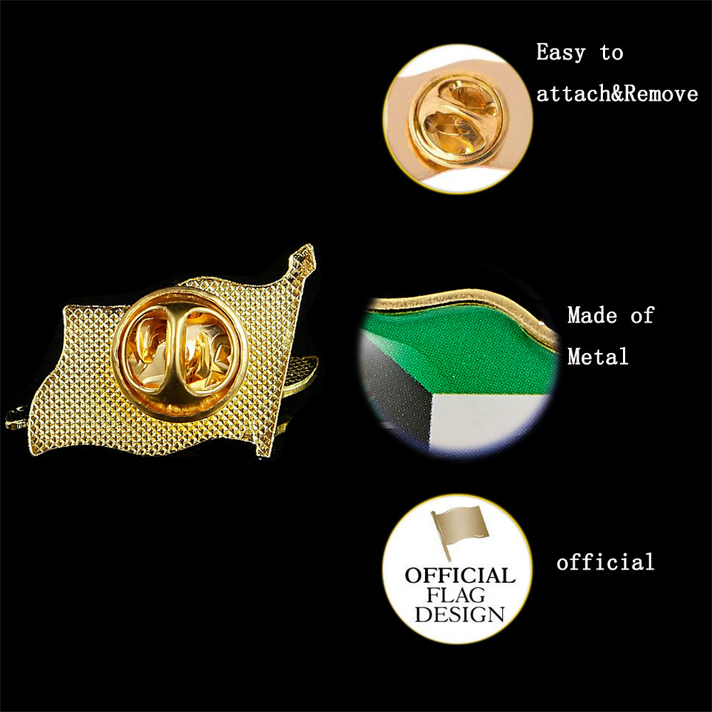 Pin de solapa de Bandera de Pa - Men Accessories Kuwait reseña y precio