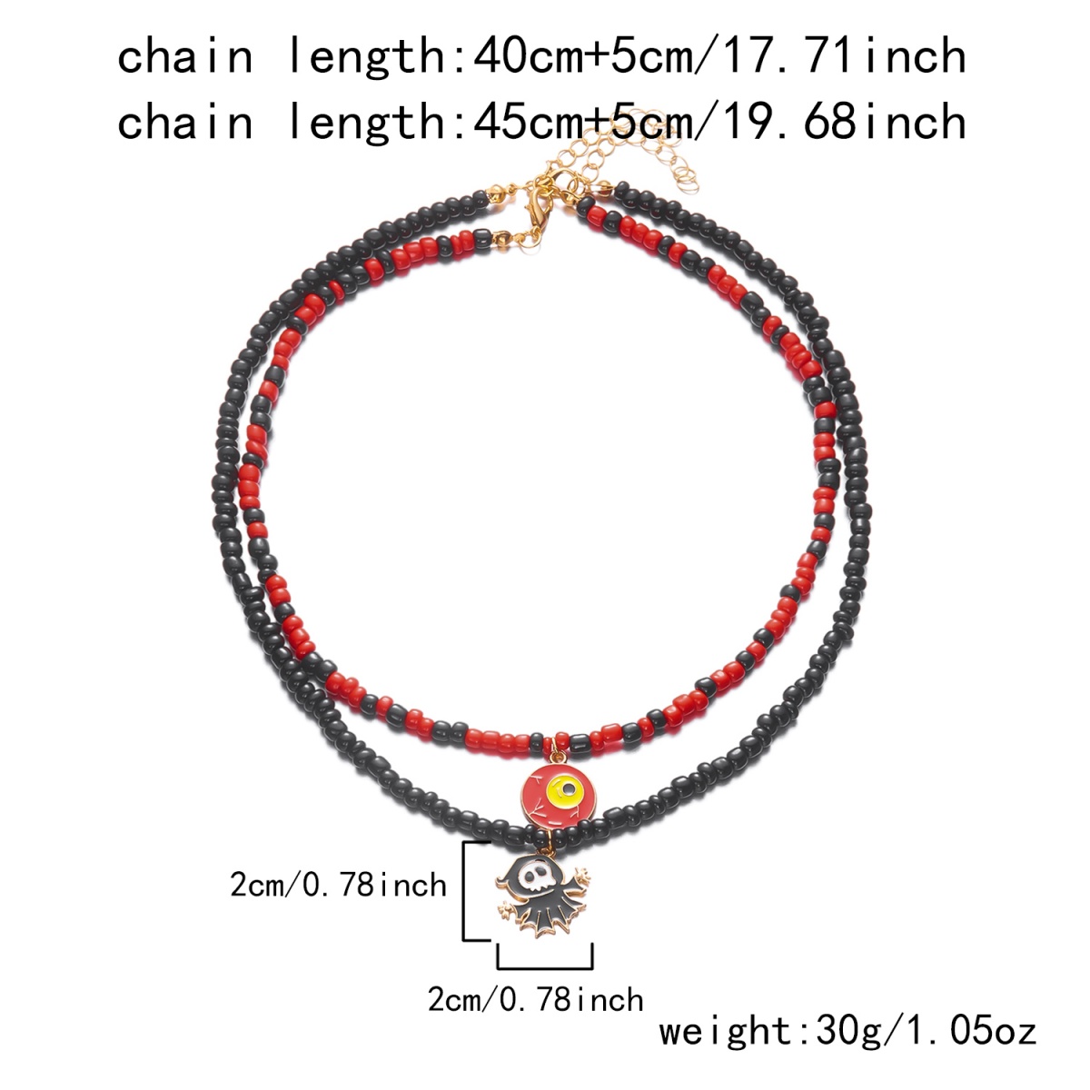 Collar con colgante de mal de  - Men Accessories Evil Eye reseña y precio