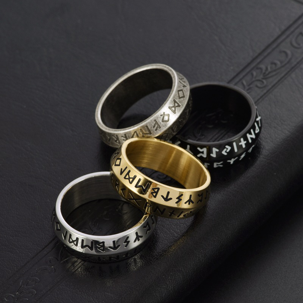 Anillo vikingo de doble borde  - Men'S Accessories Hand Bands reseña y precio