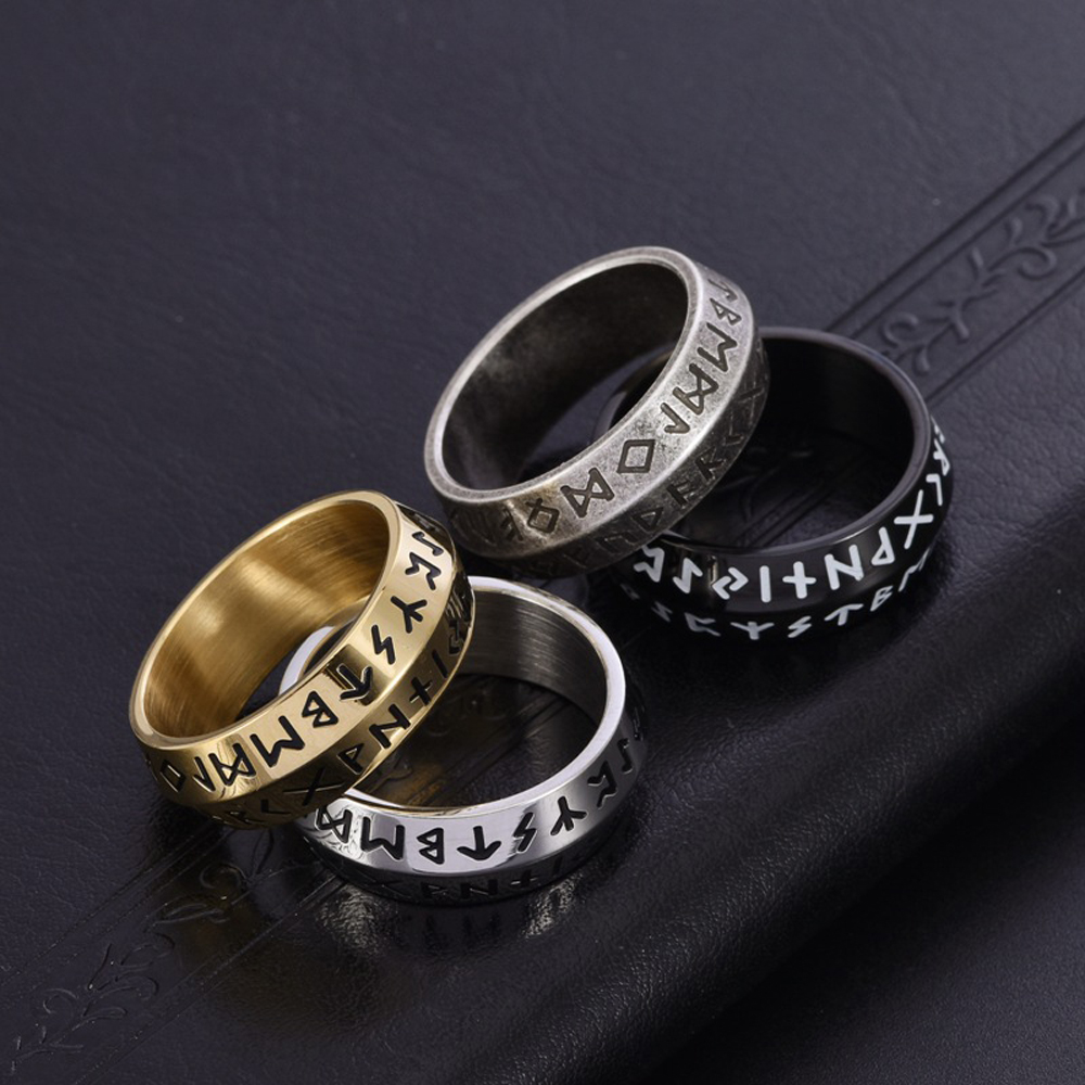 Anillo vikingo de doble borde  - Men'S Accessories Hand Bands reseña y precio