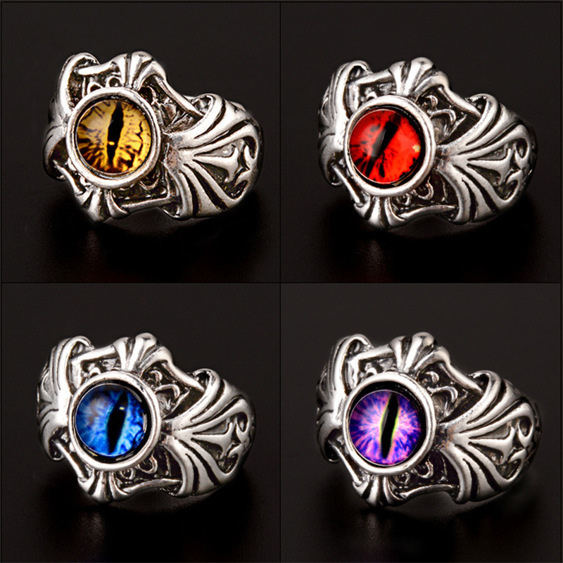 Anillo abierto Retro vides mal - Men Accessories Evil Eye reseña y precio