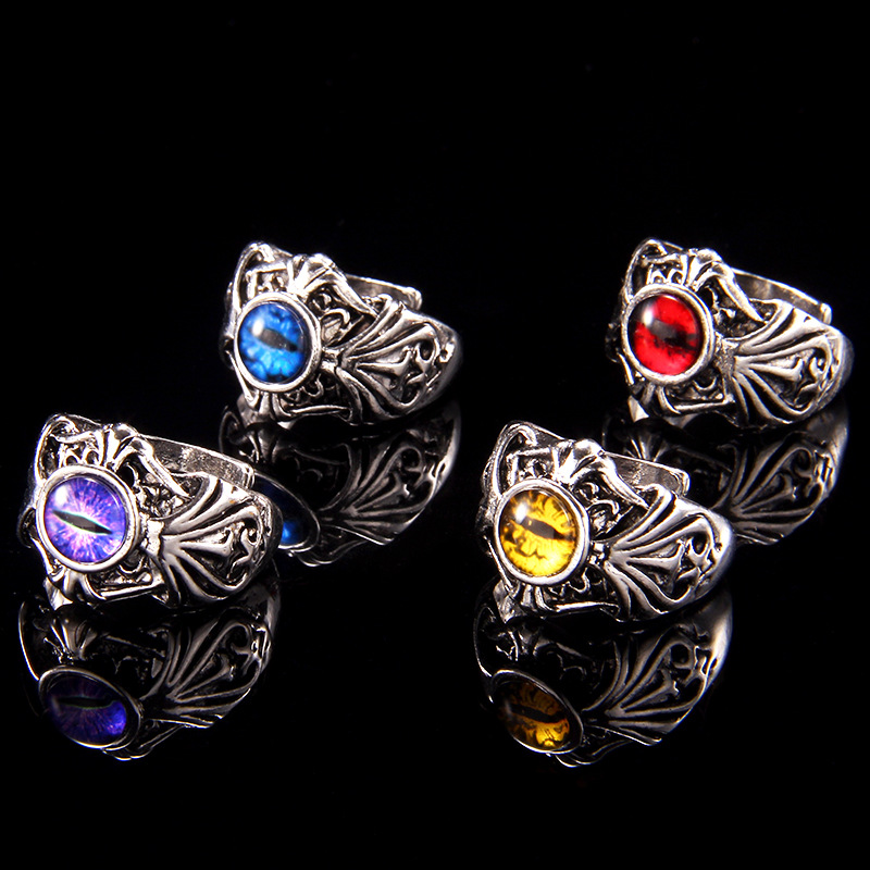 Anillo abierto Retro vides mal - Men Accessories Evil Eye reseña y precio