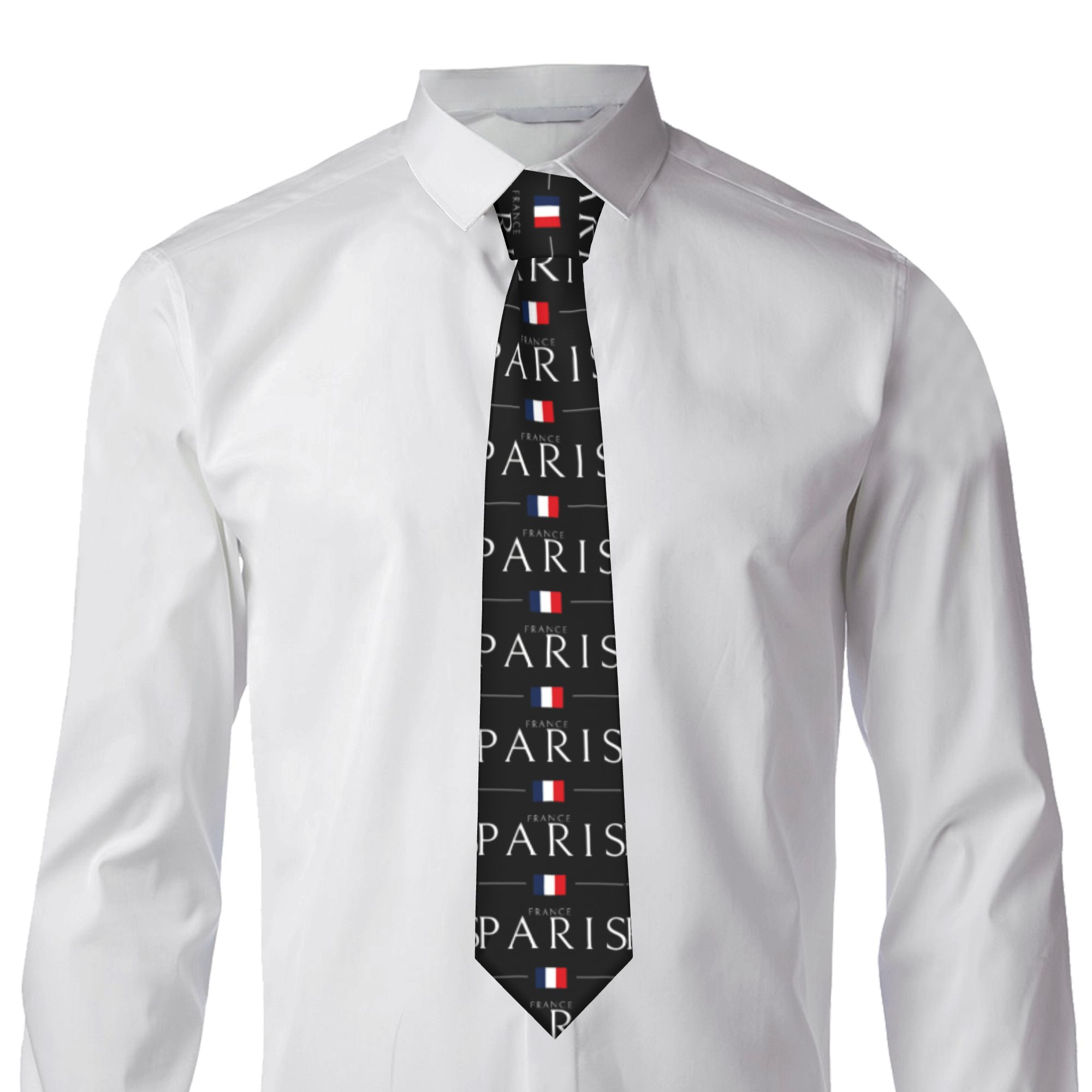 Corbata con estampado minimali - Men'S Accessories Paris reseña y precio