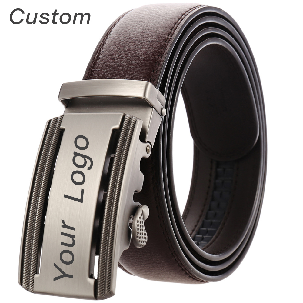 Cinturón de cuero blanco perso - Men Accessories Logo reseña y precio