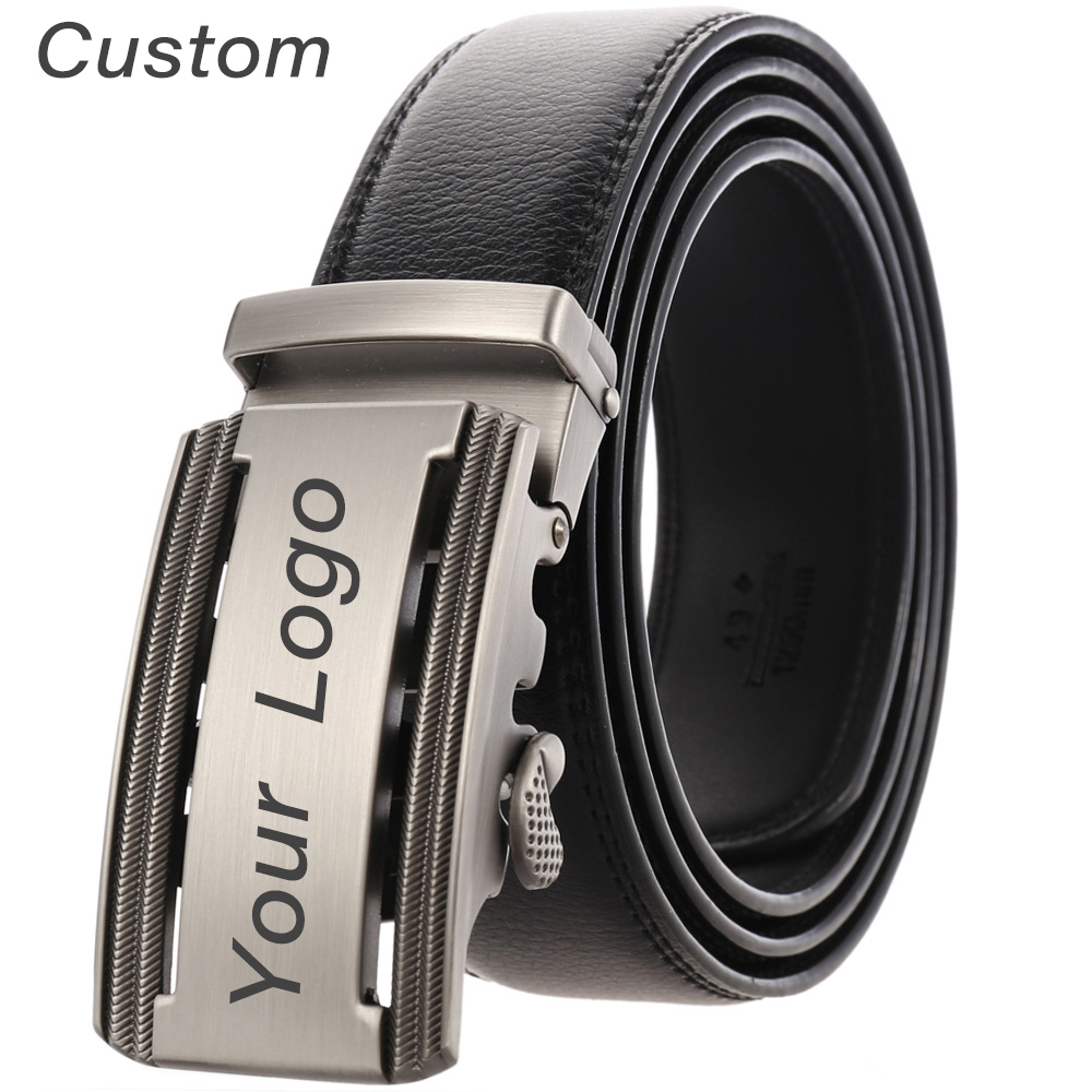 Cinturón de cuero blanco perso - Men Accessories Logo reseña y precio