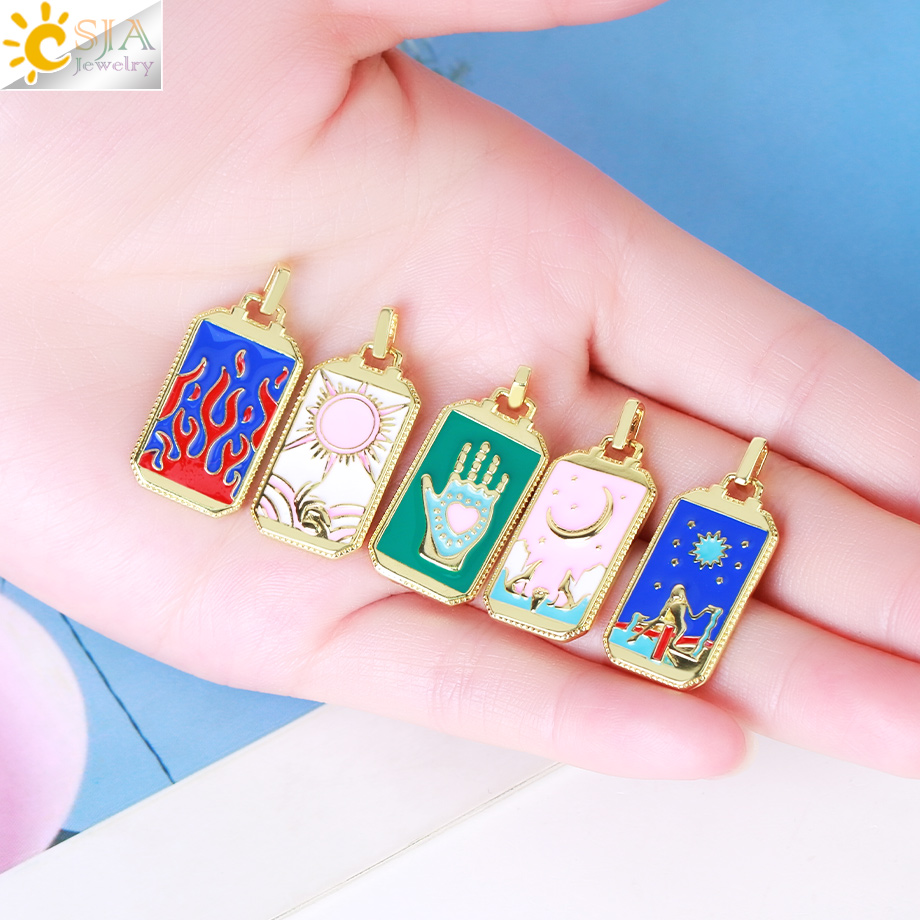 Colgante de cartas de Tarot es - Men Accessories Evil Eye reseña y precio