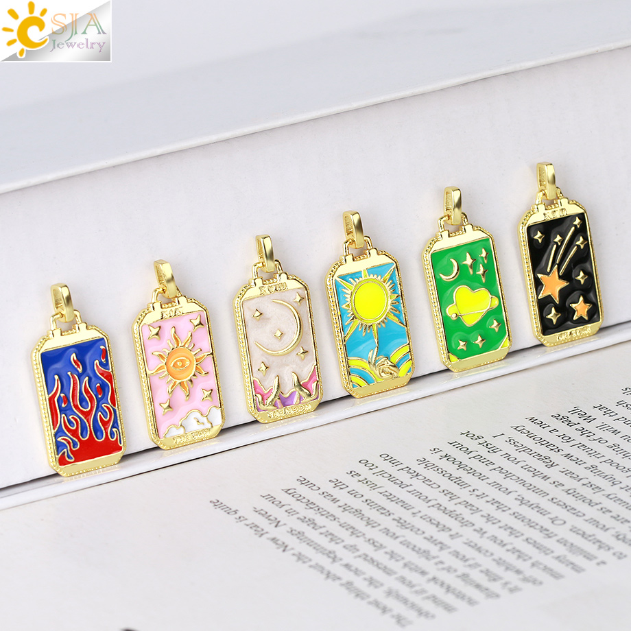 Colgante de cartas de Tarot es - Men Accessories Evil Eye reseña y precio