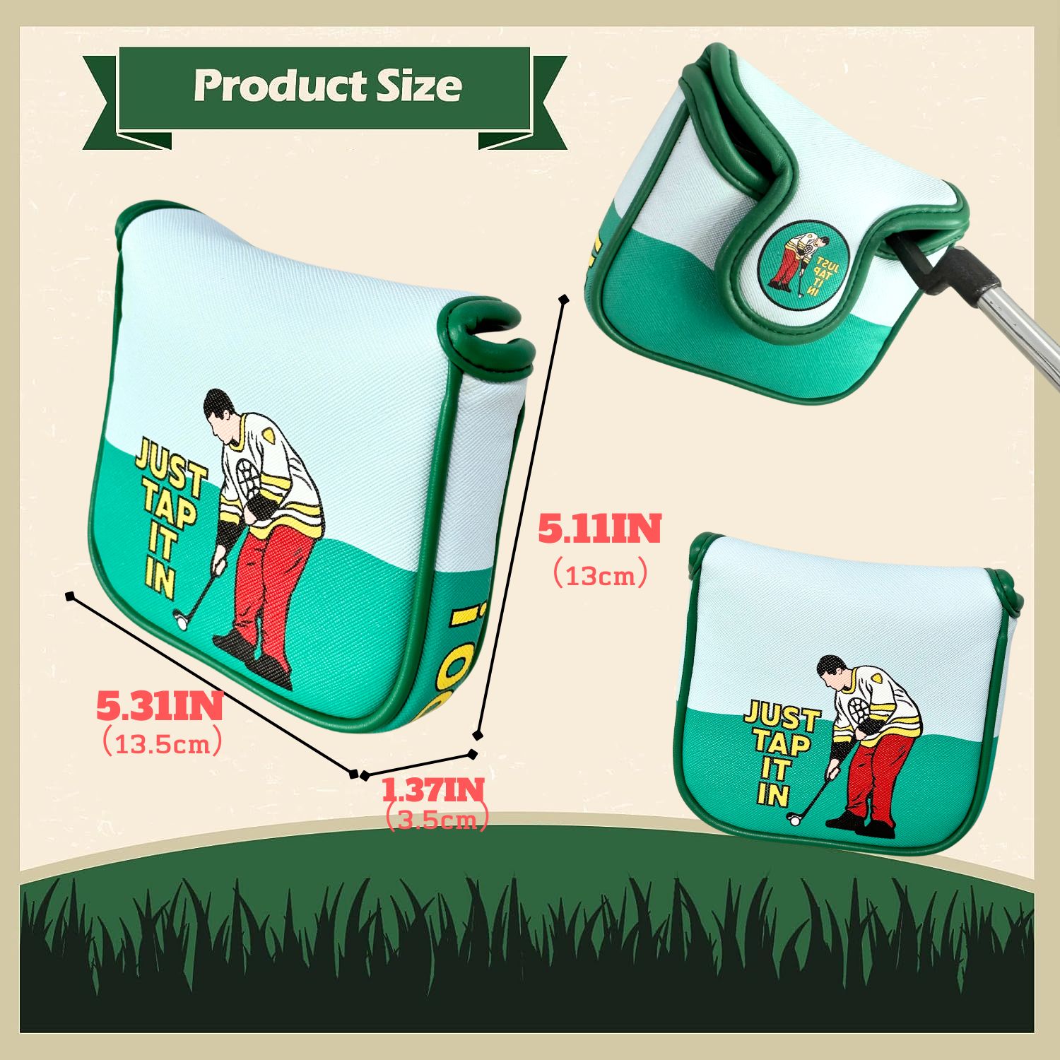 Funda de Putter de Golf de cue - Men'S Accessories Essentials reseña y precio