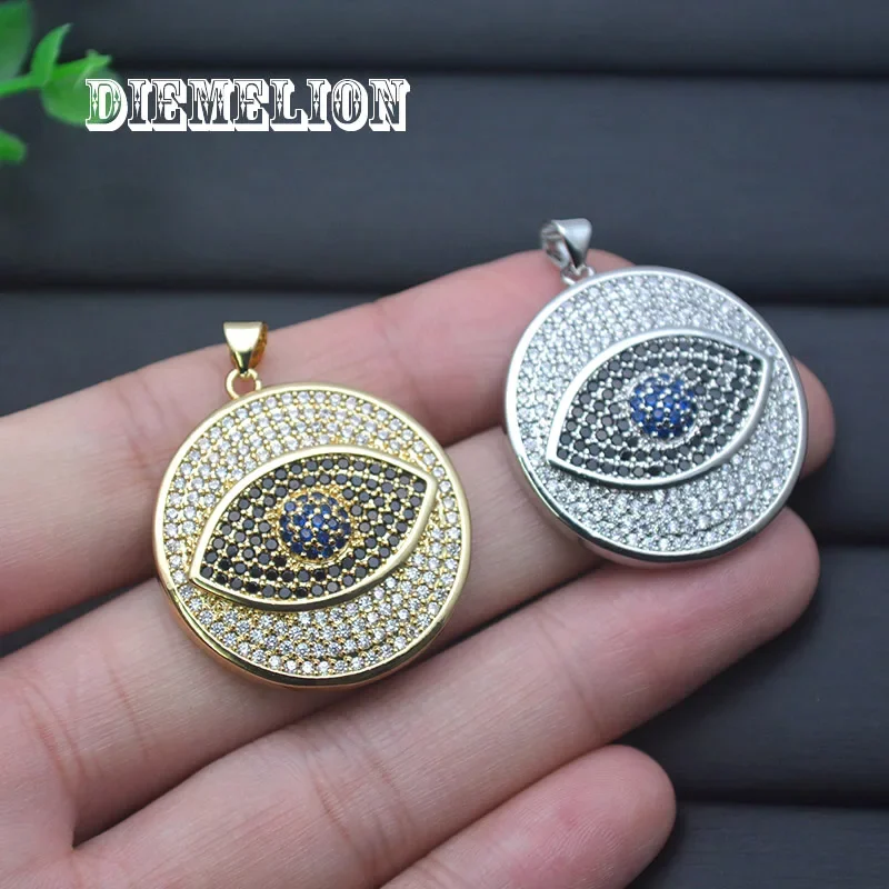 Colgante Grande Redondo de Ojo - Men Accessories Evil Eye reseña y precio
