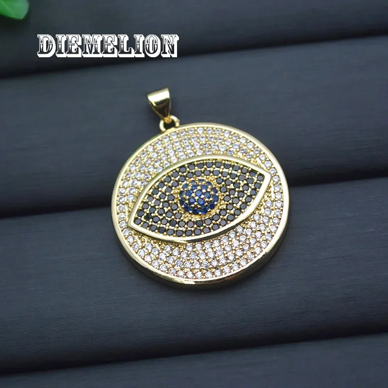 Colgante Grande Redondo de Ojo - Men Accessories Evil Eye reseña y precio