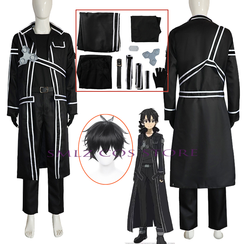 Kazuto Kirigaya Cosplay Anime  - Men Accessories Online reseña y precio
