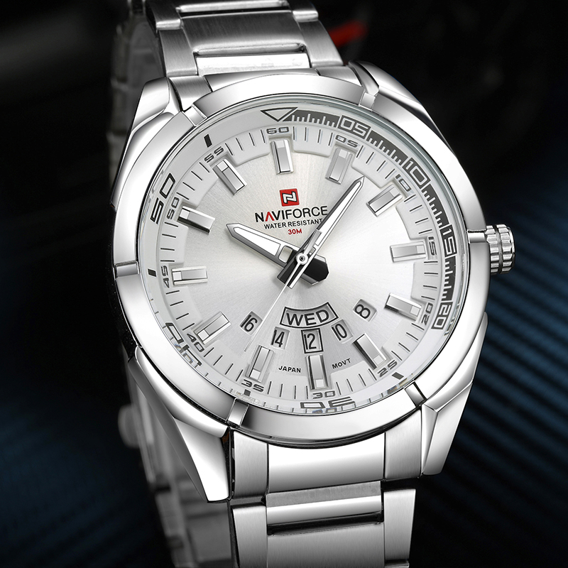 Relojes de marca NAVIFORCE par - Men Accessories For Wrist reseña y precio