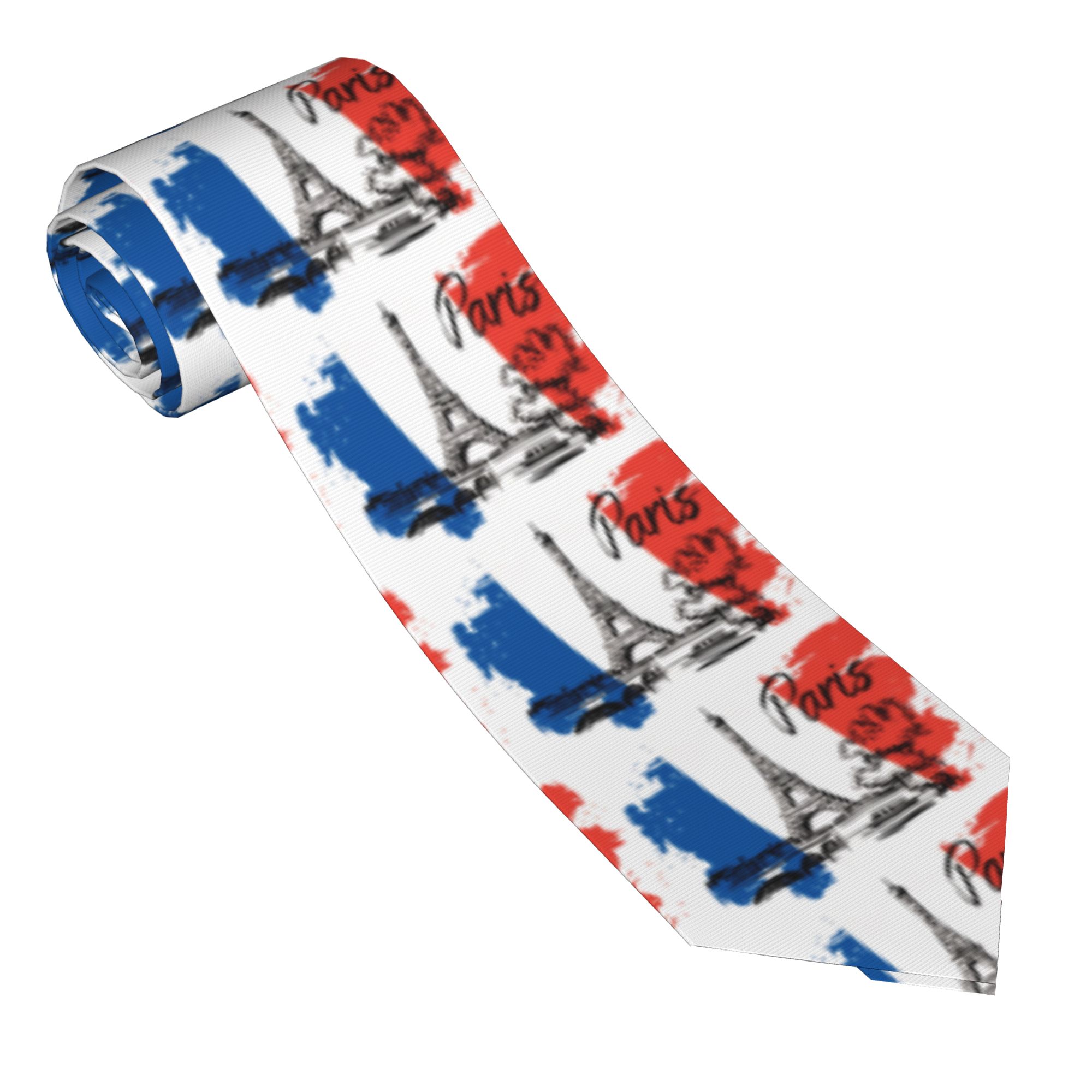 Corbata de París, Francia, con - Men'S Accessories Paris reseña y precio