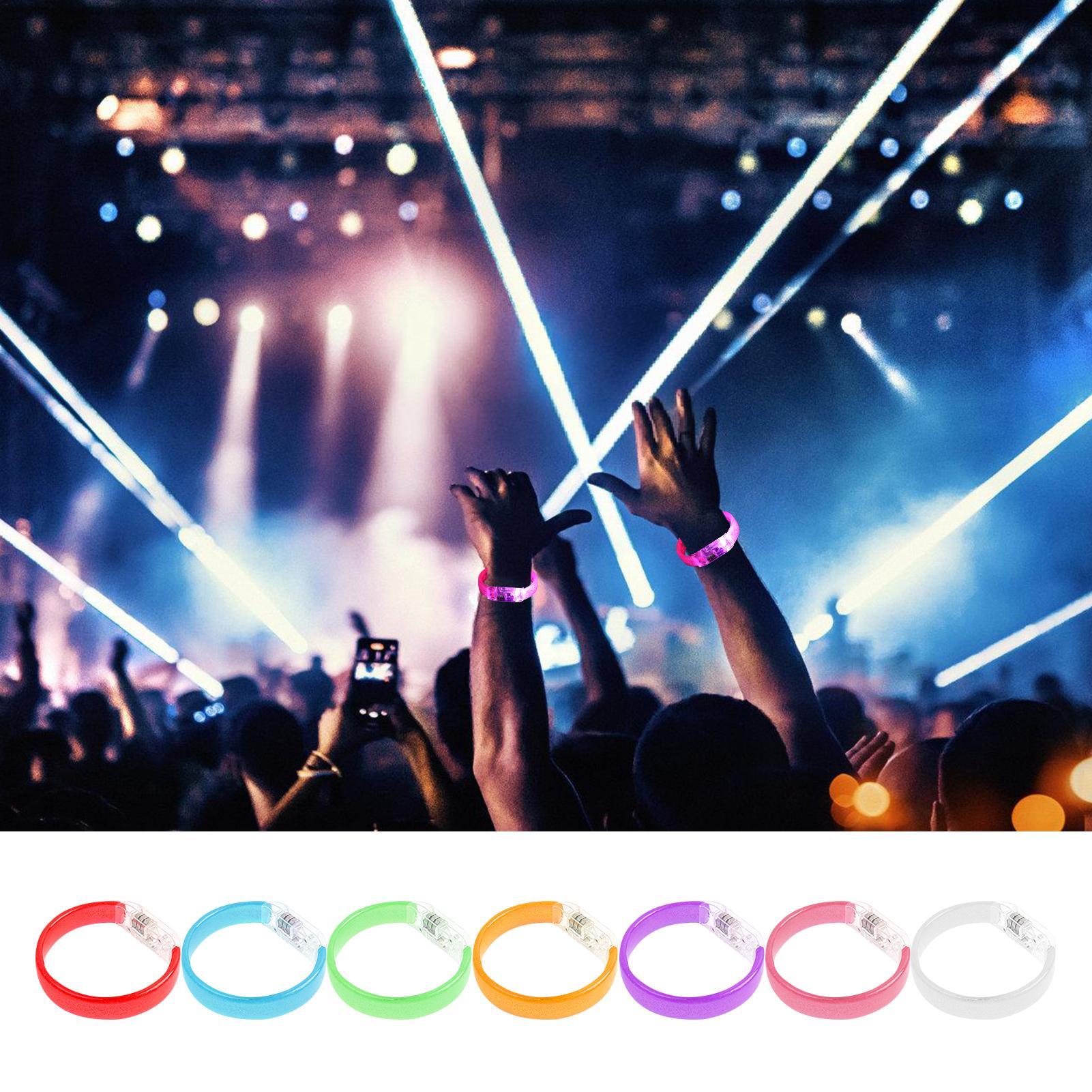 Pulsera luminosa LED para conc - Men Accessories For Wrist reseña y precio