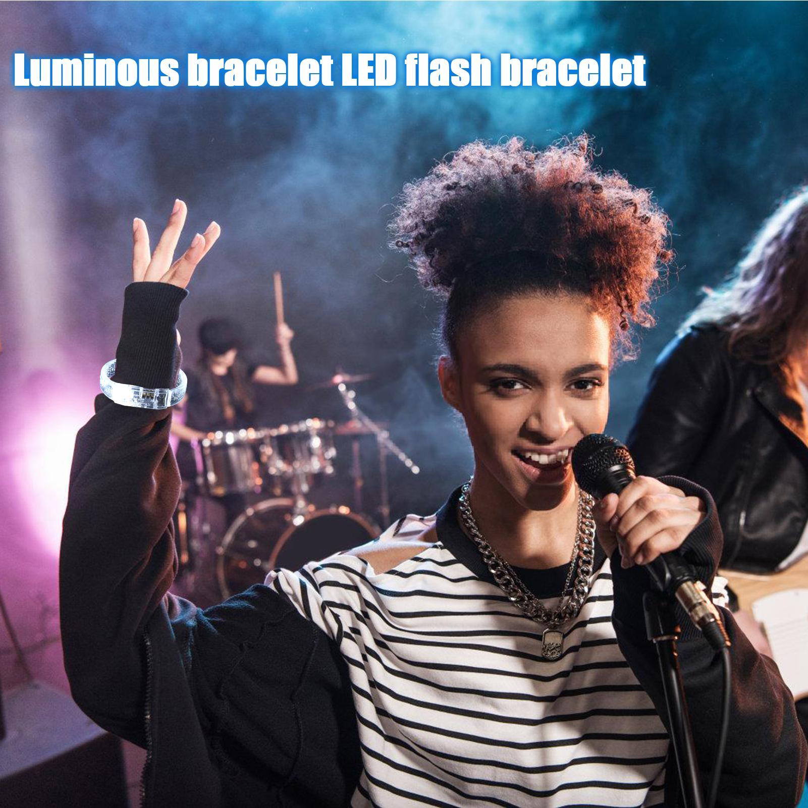 Pulsera luminosa LED para conc - Men Accessories For Wrist reseña y precio
