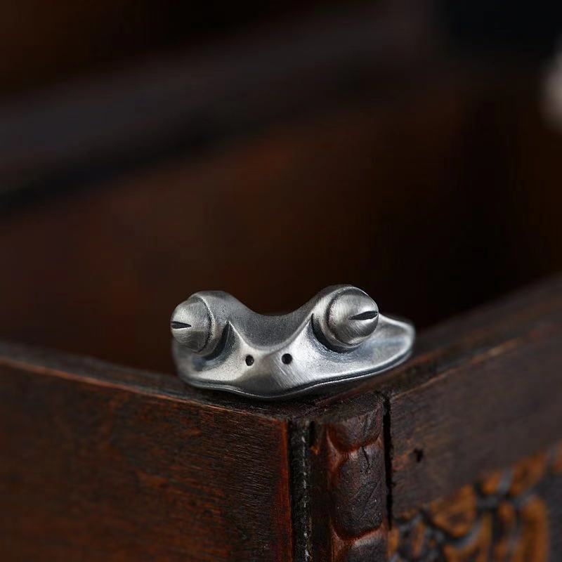 Anillo Retro de rana desgastad - Men Accessories Drawing reseña y precio