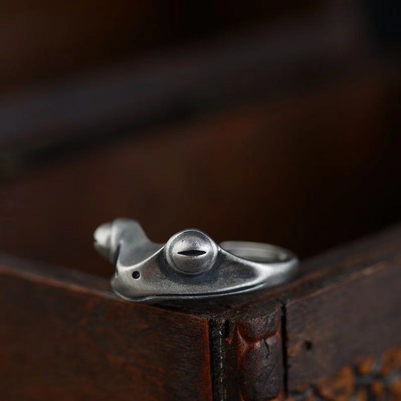 Anillo Retro de rana desgastad - Men Accessories Drawing reseña y precio