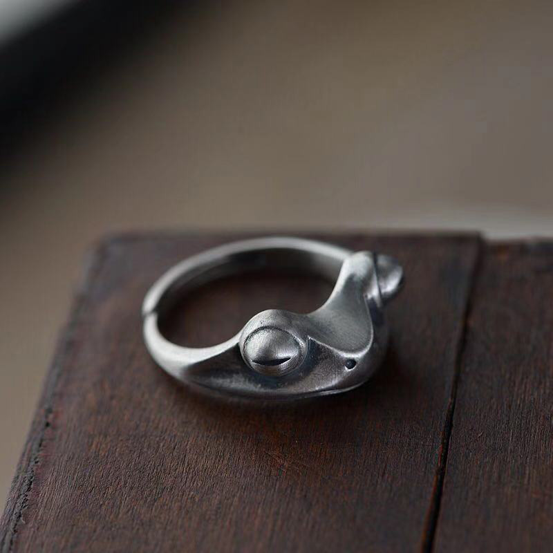 Anillo Retro de rana desgastad - Men Accessories Drawing reseña y precio