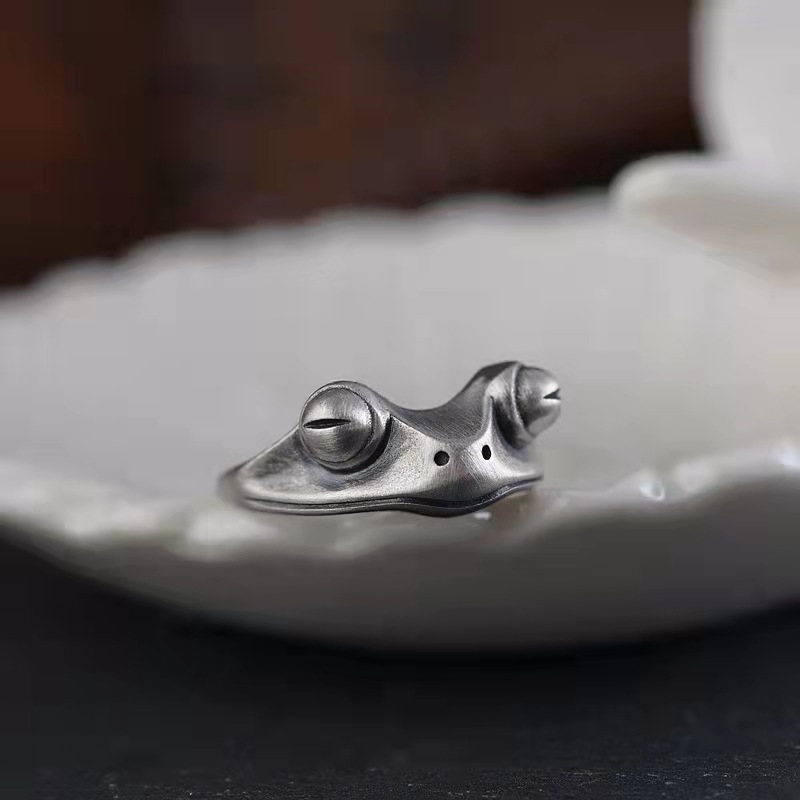 Anillo Retro de rana desgastad - Men Accessories Drawing reseña y precio
