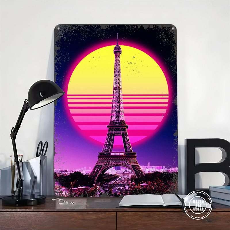 Letrero Metálico Decorativo 3D - Men'S Accessories Paris reseña y precio
